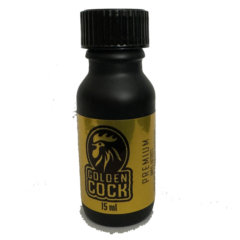 Premium BLACK LABEL GoldenCock Leather Cleaner AMYL (Pentyl) nitrite Golden Cock Solvents